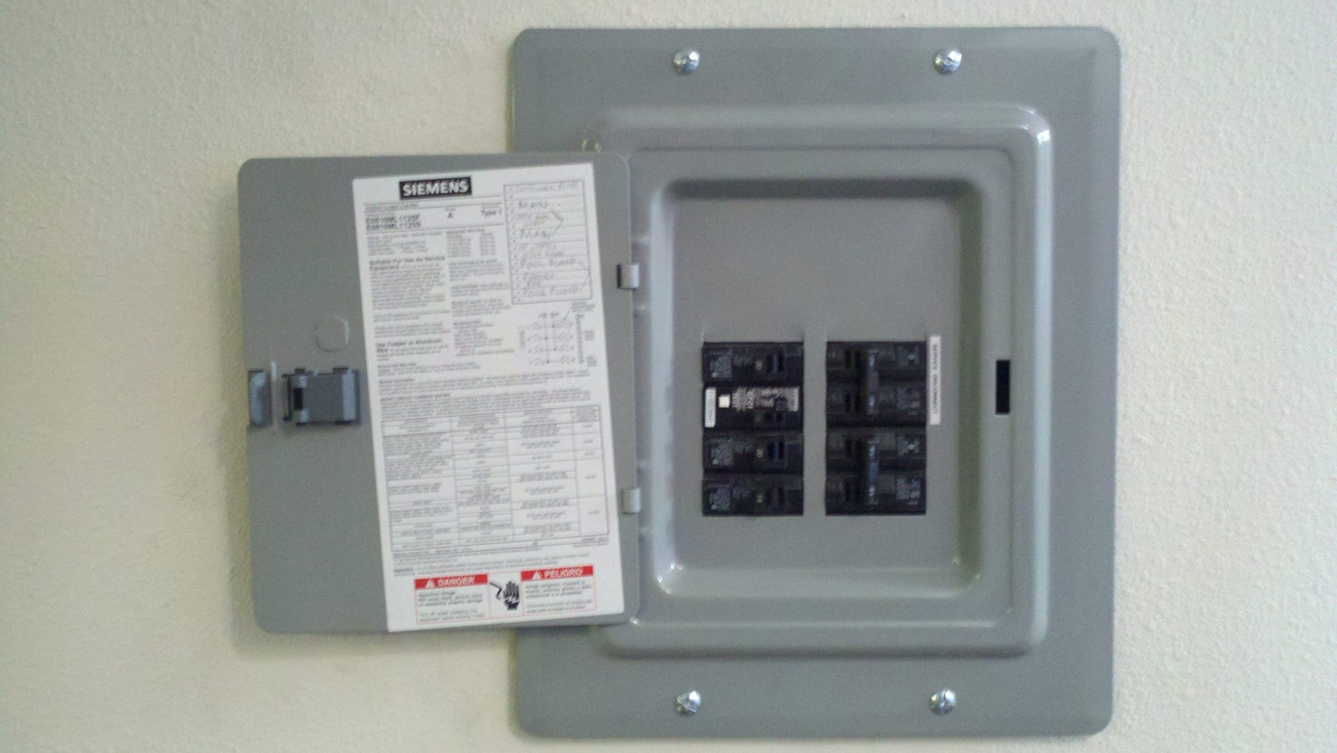 Subpanel With Crispy Breakers - Compass Electric